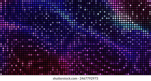 Digital technology background. Dynamic wave of glowing points. Futuristic background for presentation design. 3d rendering.