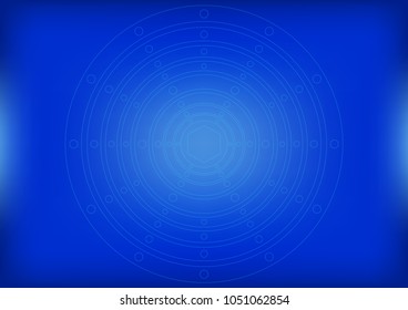 Digital technology background. Sci fi futuristic abstract background. Modern technology concept. Blue cosmic Design. Template for presentation, banner, flyer, report, poster, magazine A4 Vector EPS10