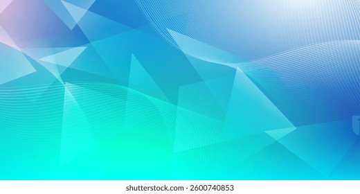 Digital technology banner green blue background concept with technology light effect, abstract tech, innovation future data, internet network, Ai big data, lines dots connection, illustration vector
