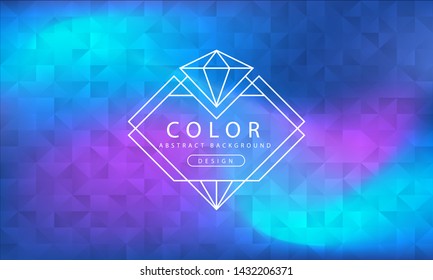 Digital technology banner pink blue background concept with technology line light effects, abstract tech, illustration vector for graphic design