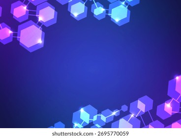 Fondo de circuito de tecnología digital. Concepto empresarial y electrónico. Diseño para el sistema de datos de computadora de red futurista.