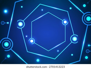 Fondo de circuito de tecnología digital. Concepto de datos informáticos electrónicos de negocios. Diseño para sistemas de red futuristas y aprendizaje automático.