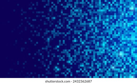 Blue Illustration Vector Pattern