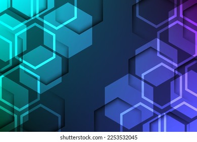 digital technology composition abstract background, hi-tech vector and illustration