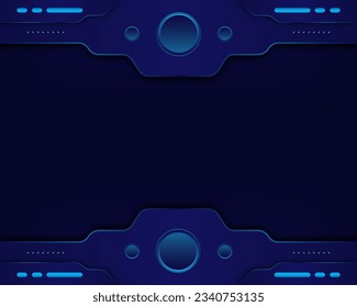 digital technology composition abstract background, hi-tech vector and illustration
