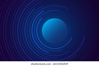 digital technology composition abstract background, hi-tech vector and illustration
