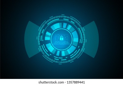 digital technology and cyber. vector illustration. 