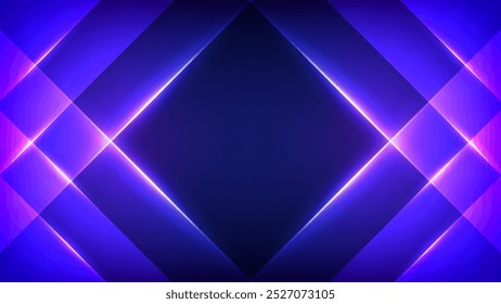 Tecnología digital de fondo azul oscuro. Diseño para Vector, tecnología, digital, tecnología, Plantilla, Fondo de pantalla, moderno, luz, espacio, neón, luz, led, resplandor.