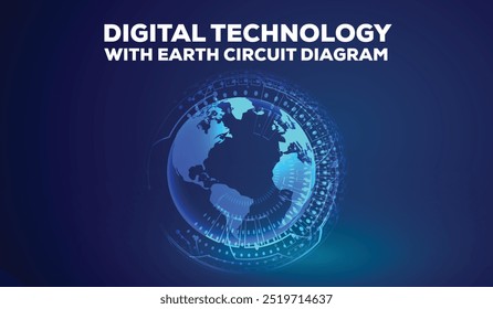 Digital Technology With Earth Circuit Diagram