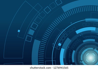 digital technology and engineering, digital telecoms concept, Hi-tech,futuristic technology background, vector illustration.