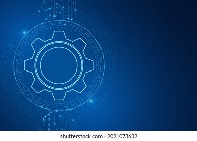 digital technology and engineering, digital telecoms concept, Hi-tech, futuristic technology background, vector illustration.