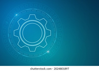 digital technology and engineering, digital telecoms concept, Hi-tech, futuristic technology background, vector illustration.