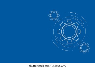 digital technology and engineering, digital telecoms concept, Hi-tech ,futuristic technology background, vector illustration.