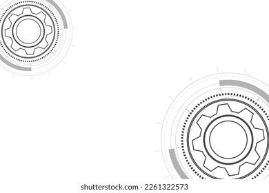 digital technology and engineering, digital telecoms concept, Hi-tech ,futuristic technology background, vector illustration.