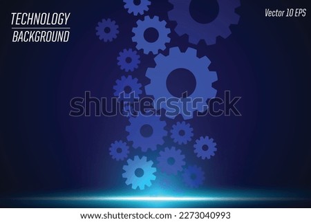 digital technology and engineering, digital telecoms concept, Hi-tech,futuristic technology background, vector illustration.