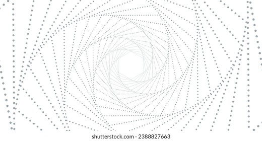 Digital technology futuristic internet network speed connection white background, cyber nano information, abstract communication, innovation future tech data, Ai big data line dot illustration vector