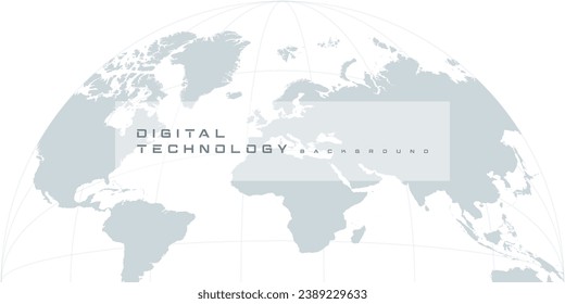Digital technology futuristic internet network speed connection white background, cyber nano information, abstract communication, innovation future tech data, Ai big data line dot illustration vector