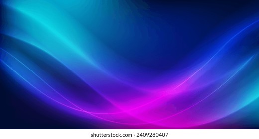 Digital technology futuristic internet network connection blue purple background, abstract cyber information communication, Ai big data science, innovation future tech, line dot illustration vector