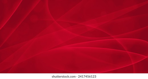 Digital technology futuristic internet network connection red background, abstract cloud cyber information communication, Ai big data science, innovation future tech, line dot illustration vector 3d