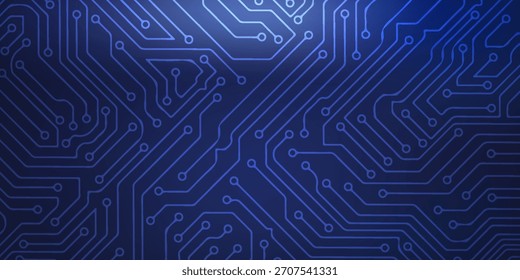 Digital technology futuristic internet network connection dark black background, blue abstract cyber information communication,,innovation future tech, line illustration vector 3d