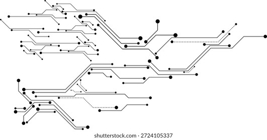 Digitale Technologie futuristische Internet-Netzwerk Geschwindigkeit Verbindung weißer Hintergrund.
