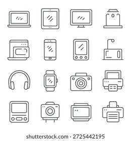 Hardware-Gadget für die Digitaltechnologie und mobiles intelligentes Geräteset