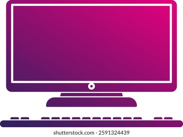 Digital technology icon with a modern design, featuring a stylized circuit board and glowing lines, symbolizing innovation and connectivity in the tech world