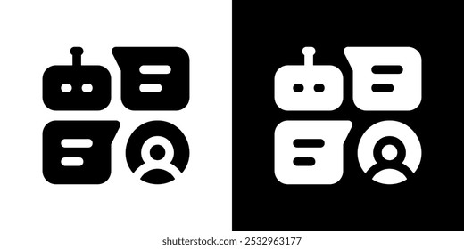 Digital technology icons. High-Quality Icons. Black icon. Ideal for Professional and Creative Projects. 