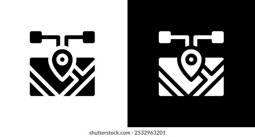 Symbole für digitale Technologie. Hochwertige Symbole. Schwarzes Symbol. Ideal für professionelle und kreative Projekte. 
