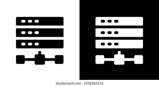Digital technology icons. High-Quality Icons. Black icon. Ideal for Professional and Creative Projects. 