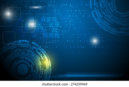 digital technology innovation concept abstract background