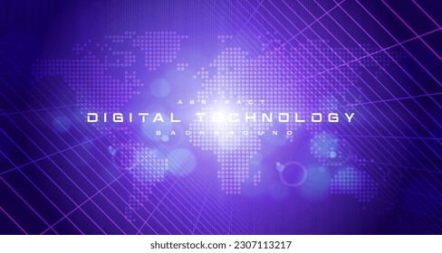 Digital technology metaverse neon blue pink background, cyber information, abstract speed connect communication, innovation future meta tech, internet network connection, Ai big data, illustration 3d