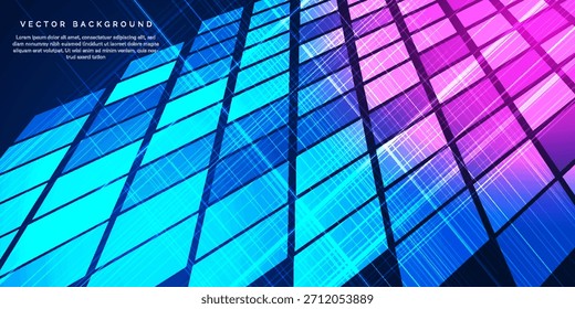 Digitale Technologie metaverse neon blaurosa Hintergrund, Cyber-Informationen, abstrakte Geschwindigkeit verbinden Kommunikation, Innovation Zukunft meta-tech, Internet-Netzwerk-Verbindung, Ai Big Data, Illustration 3d