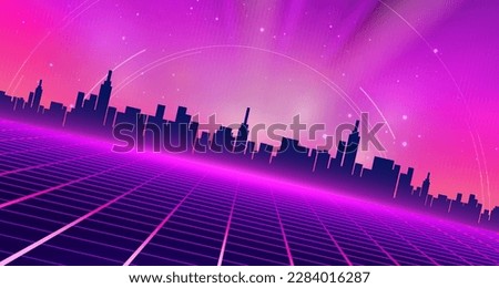 Digital technology metaverse neon blue pink purple background, cyber information, abstract connect communication, innovation future meta tech, internet network connection, Ai big data, illustration 3d