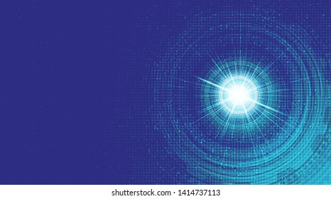Digital Technology Shield Security,protection and connection Concept background design.vector illustration.