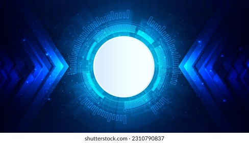 Digital technology speed connect blue green background, cyber nano information, abstract communication, innovation futuristic tech data, internet network connection, Ai big data, illustration vector