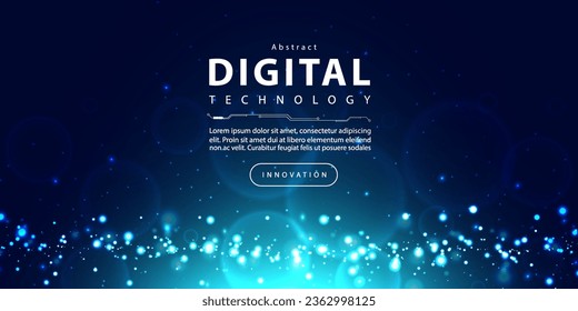 Digital technology speed connect blue green background, cyber nano information, abstract communication, innovation future tech data, internet network connection, Ai big data, lines dots illustration