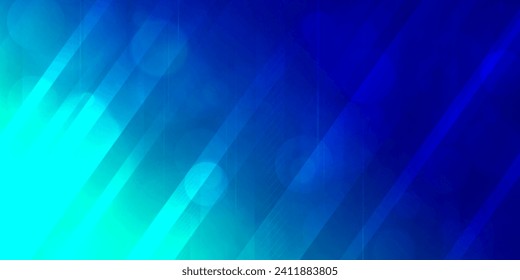 Velocidad de la tecnología digital conectar fondo verde azul, información de nano cibernético, comunicación abstracta, innovación datos tecnológicos futuros, conexión de red de internet, Ai big data, ilustración de punto de línea