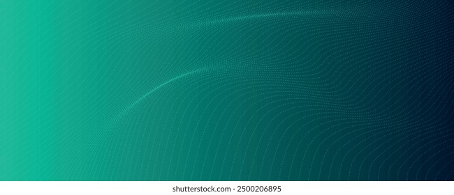 Digital technology speed connect blue green background, cyber nano information, abstract communication.