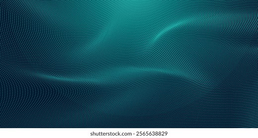 Digital technology speed connect blue green background, cyber nano information, abstract communication, innovation future tech data, internet