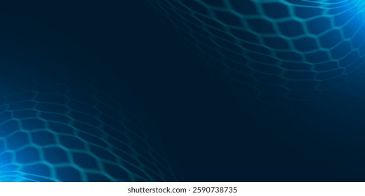 Digital technology speed connect blue green background, cyber nano information, abstract communication