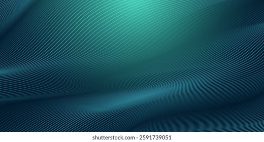 Digital technology speed connect blue green background, cyber nano information, abstract communication, innovation future tech data, internet network connection, Ai big data, line dot illustration