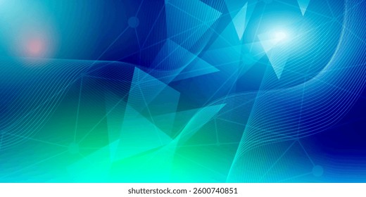 Digital technology speed connect blue green background, cyber nano information, abstract communication, innovation future tech data, internet network
