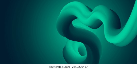 Digital technology speed connect blue green background, cyber nano information, abstract communication, innovation future tech data, internet network connection, Ai big data, line dot illustration