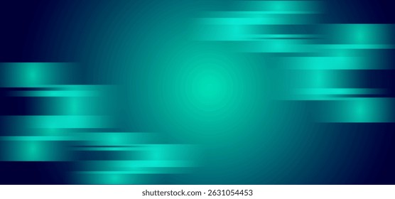 Tecnologia digital velocidade conectar fundo azul verde, informações cibernano, comunicação abstrata, inovação futuro dados tecnológicos, conexão de rede de internet, Ai big data, linha ponto ilustração