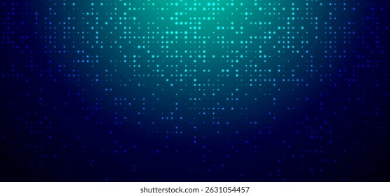 Tecnologia digital velocidade conectar fundo azul verde, informações cibernano, comunicação abstrata, inovação futuro dados tecnológicos, conexão de rede de internet, Ai big data, linha ponto ilustração