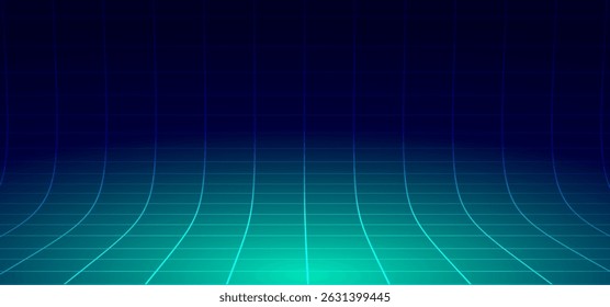 La velocidad de la tecnología digital conecta el fondo verde azul, información nano cibernética, comunicación abstracta, innovación, datos tecnológicos futuros, conexión de red de Internet, datos grandes de IA, ilustración de puntos de línea 3d