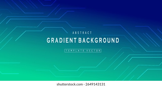 Digital technology speed connect blue green background, cyber nano information, abstract communication, innovation future tech data, internet network connection, Ai big data, line dot illustration