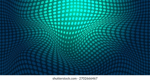 La velocidad de la tecnología digital conecta el fondo verde azul, información nano cibernética, comunicación abstracta, innovación, datos tecnológicos futuros, conexión a la red de Internet, Big data de aire, ilustración de puntos de línea