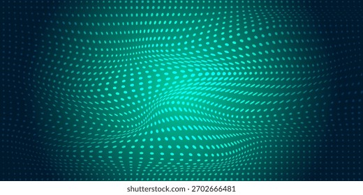 Digital technology speed connect blue green background, cyber nano information, abstract communication, innovation future tech data, internet network connection, Ai big data, line dot illustration